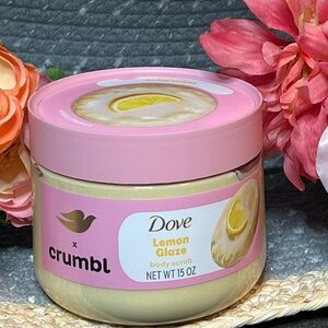 Dove x Crumbl Lemon Glaze Body Scrub 15 oz